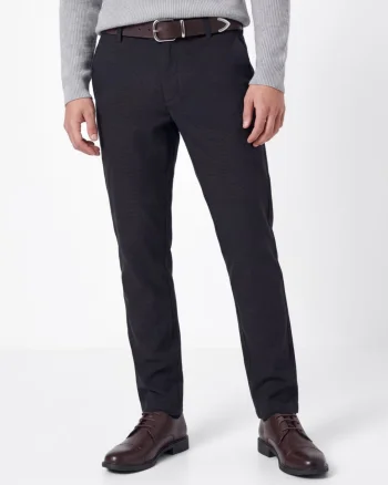 Jack & Jones Pantaloni chino, barbati, cu talie joasa, Slim fit, JPSTMARCO BOWIE, Bleumarin inchis (SELECTATI MARIMEA: 31, SELECTATI LUNGIMEA: 32)