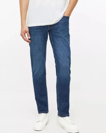 s.Oliver Blugi barbati Nelio cu talie medie, croiala Slim Fit, Slim Leg, Albastru inchis (SELECTATI MARIMEA: 29, SELECTATI LUNGIMEA: 32)