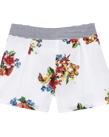 Pantalon scurt copii Chicco, fetite, inflorat, 52592
