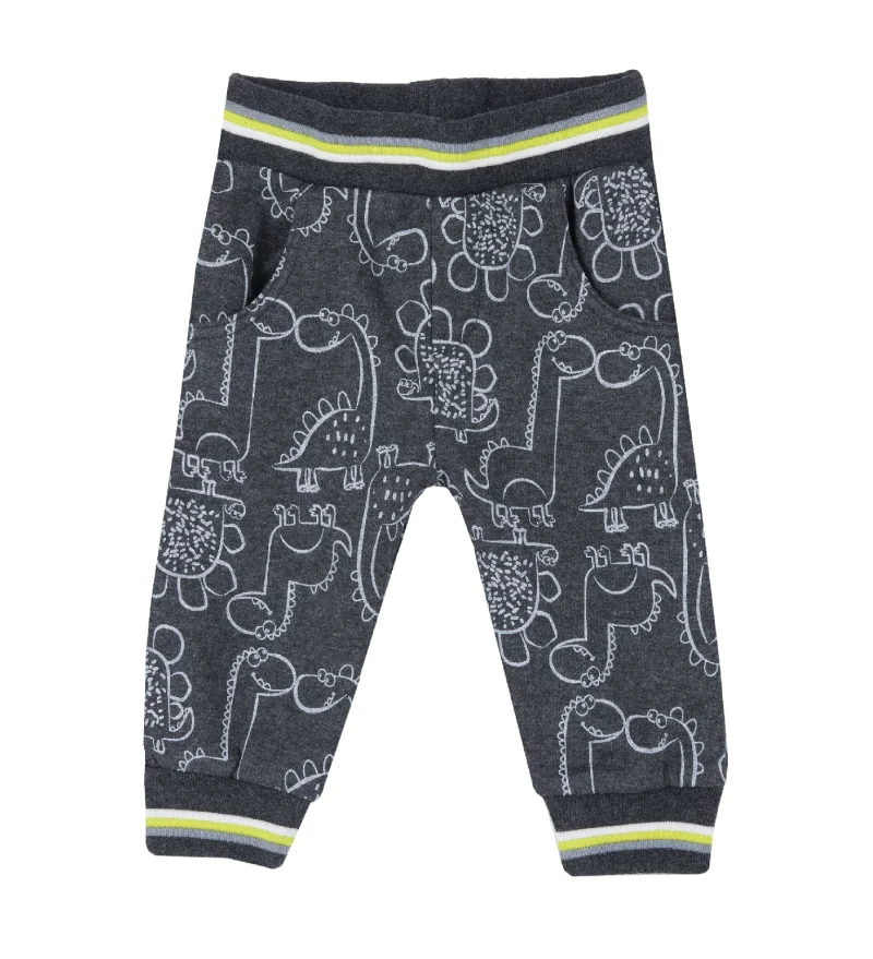 Pantaloni copii Chicco, gri inchis, 08721-63MFCO