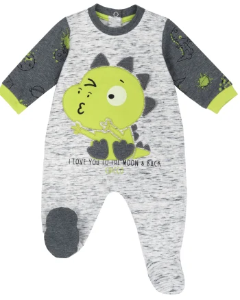 Salopeta bebe Chicco, maro cu alb, 02366-63MFCI