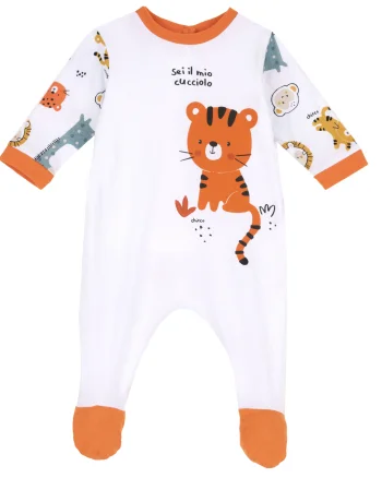 Salopeta bebe Chicco, galben cu model, 02472-64MFCI