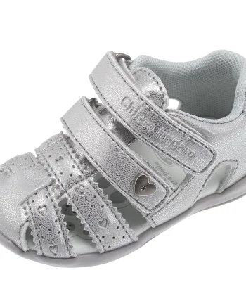 Sandale copii Chicco Giady, Argintiu, 69063-64P