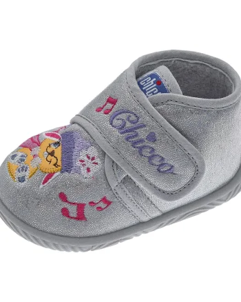 Pantofi de casa pentru copii Chicco Tetris, argintiu, 70054-65P
