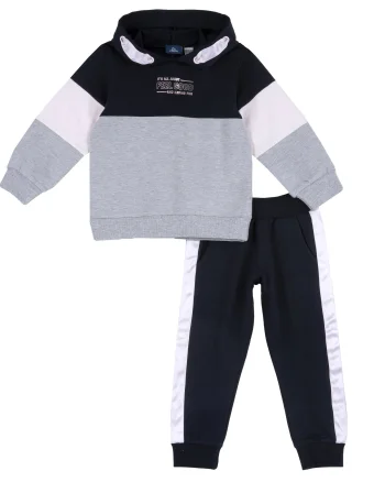 Trening copii Chicco cu gluga, albastru inchis, 78860-65CLT