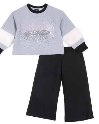 Trening fete Chicco, negru, 78862-65CLT