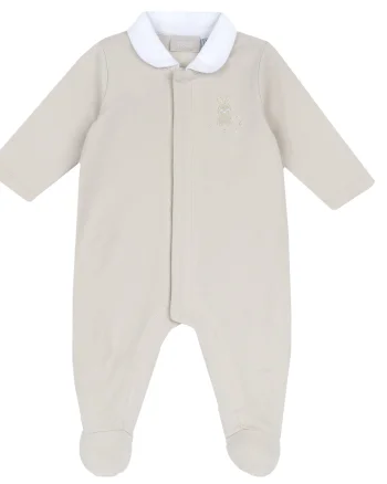 Salopeta bebelusi Chicco, Bej Cu Model, 27108-66MFCI