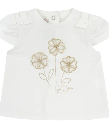 Tricou copii Chicco, Alb, 05608-66MFCO