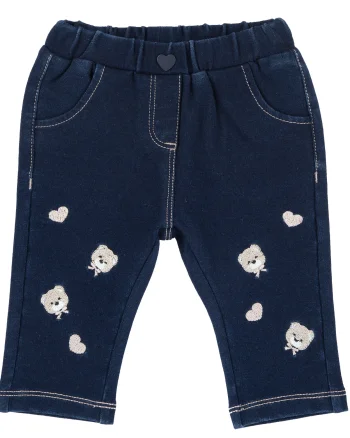 Pantaloni copii Chicco, albastru inchis, 07910-67MFCO
