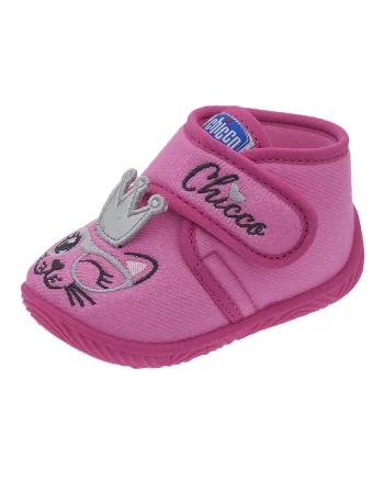 Pantofi de casa pentru copii, Chicco, roz, 72087-67P