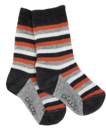 Sosete trei sferturi Chicco, gri inchis, 05948-67MFCO