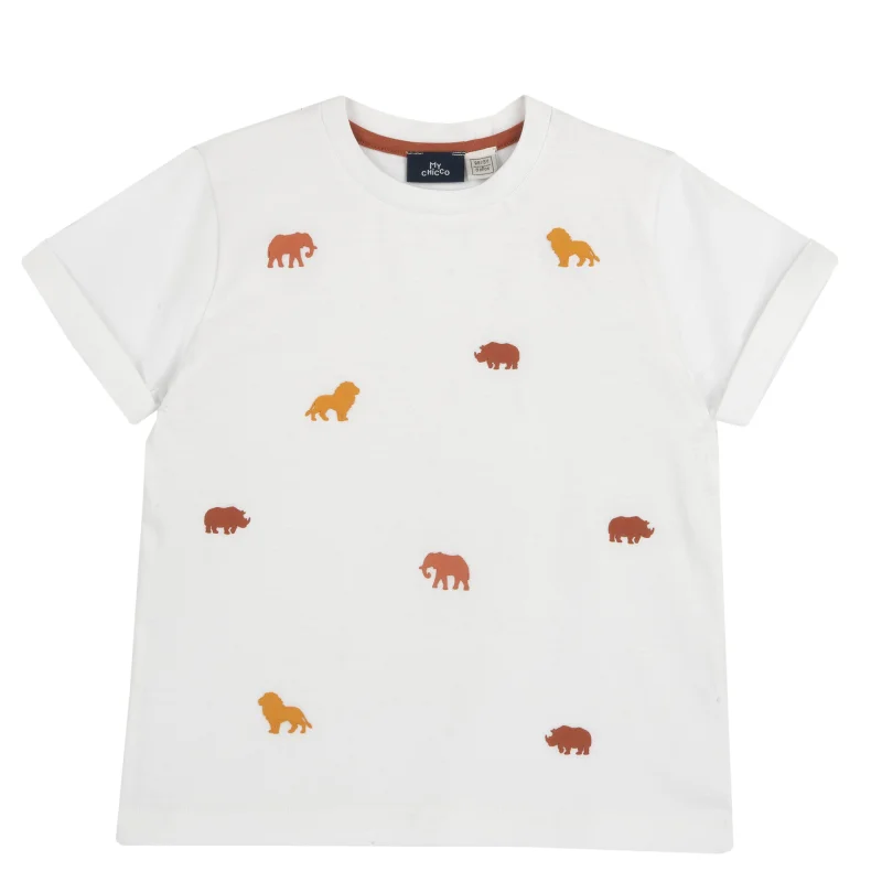 Tricou copii Chicco, crem, 16708-68MC