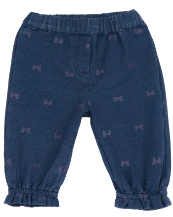 Pantaloni lungi copii Chicco, Albastru, 00676-69MFCO