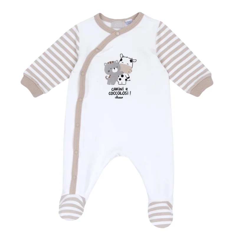 Salopeta bebelusi Chicco, Alb, 00651-69MFCI