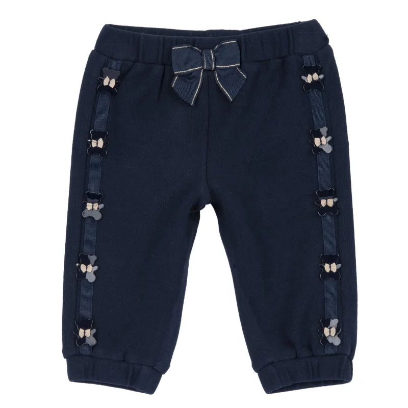 Pantaloni copii Chicco, albastru inchis, 00528-69MFCO
