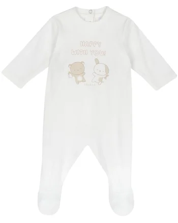 Salopeta bebelusi Chicco, alb, 00900-69MFCI