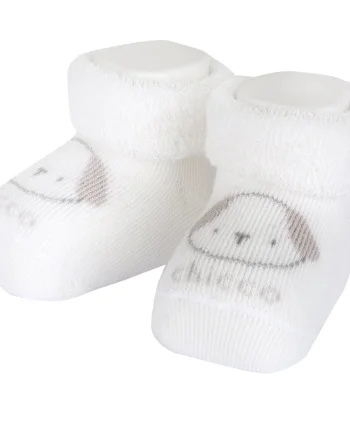 Botosei copii Chicco din frotir, alb, 00906-69MFCI