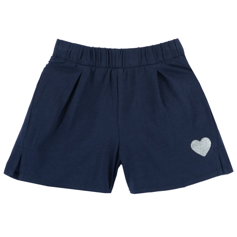 Pantaloni scurti copii Chicco, albastru inchis, 00569-64CLT