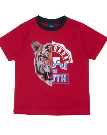 Tricou copii Chicco, rosu, 67550