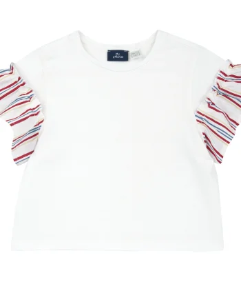 Tricou copii Chicco, Alb, 02019-70MC