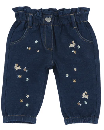 Pantaloni copii Chicco, Albastru, 02981-71MFCO