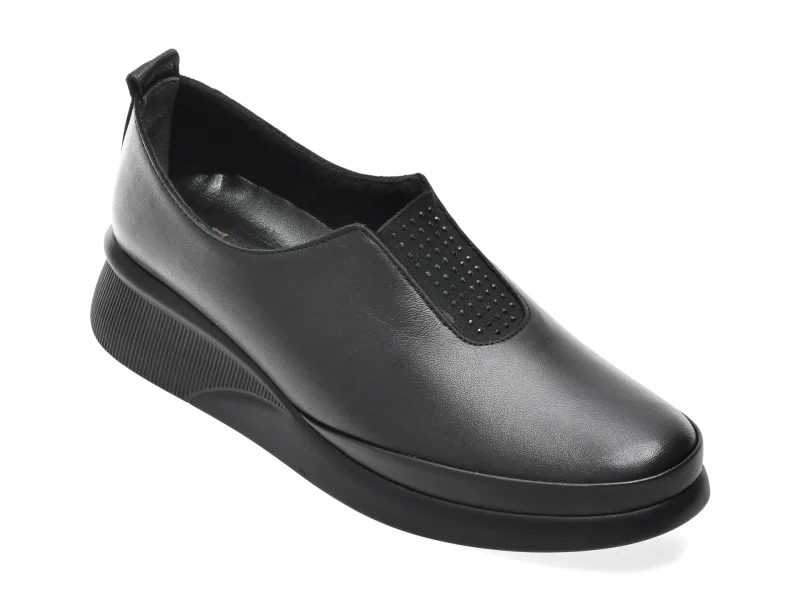 Pantofi FLAVIA PASSINI negri, SGP96, din piele naturala