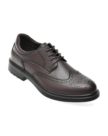 Pantofi eleganti BITE THE BULLET maro, 327021, din piele naturala