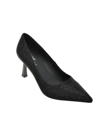 Pantofi eleganti FLAVIA PASSINI negri, A65, din material textil