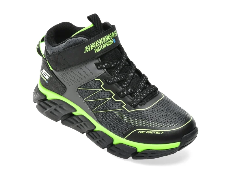 Ghete SKECHERS gri, 403806L, din material textil