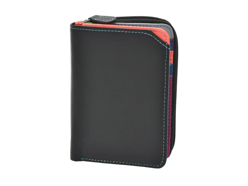 Portofel negru, ML8305, din piele naturala