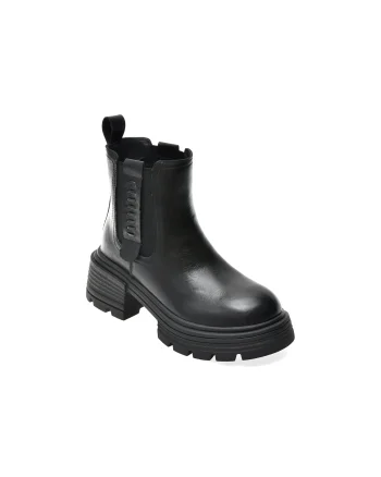 Ghete GRYXX negre, 2588305, din piele naturala