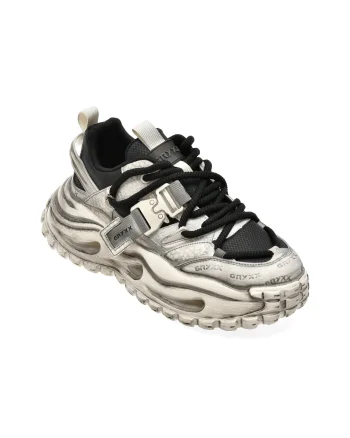 Pantofi sport GRYXX gri, 9078, din piele ecologica