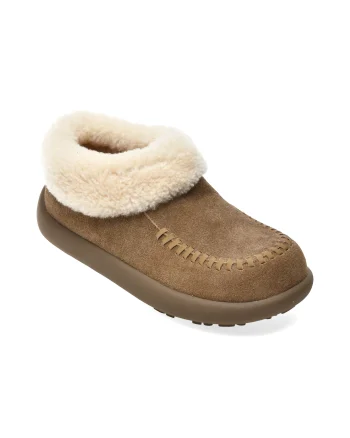 Ghete GRYXX gri, 10010, din piele intoarsa