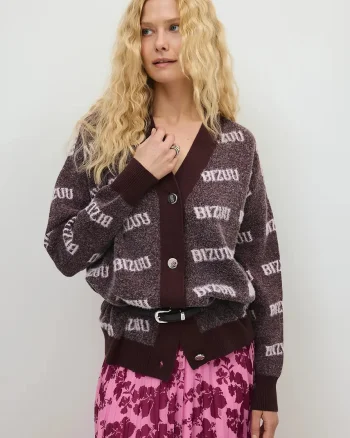 BIZUU  cardigan pentru femei cu vâscoză MYLES