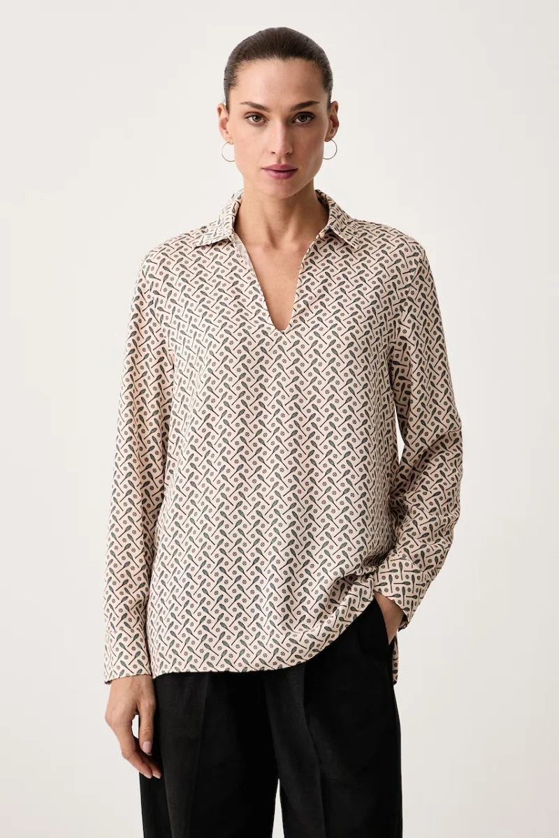 Lacoste  bluză tip cămașă pentru femei