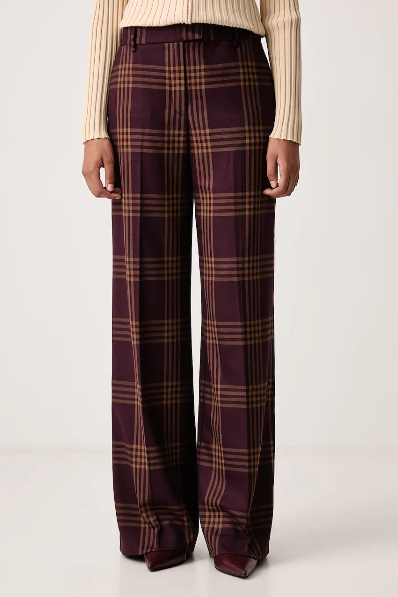 Lola Casademunt  pantaloni de costum pentru femei cu vâscoză