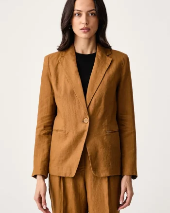 United Colors of Benetton  sacou pentru femei din in