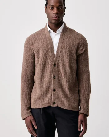 American Vintage  cardigan pentru bărbați cu amestec de lână
