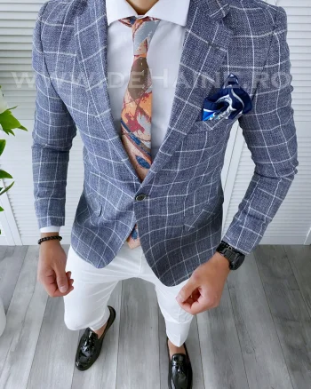 Sacou barbati slim fit B4267  P18-3.3