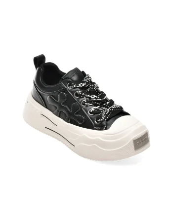 Pantofi sport GRYXX negri, 5181, din piele ecologica