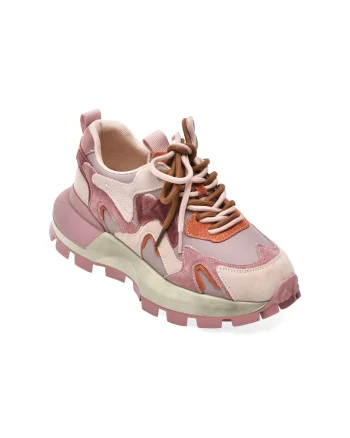 Pantofi sport GRYXX roz, 6782, din piele ecologica