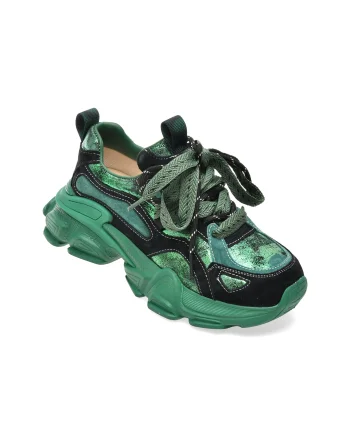 Pantofi sport FLAVIA PASSINI negri, 5757, din piele naturala