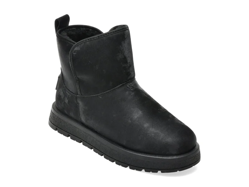 Ghete GRYXX negre, 221756, din piele naturala