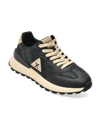Pantofi sport GRYXX negri, 77056, din piele ecologica