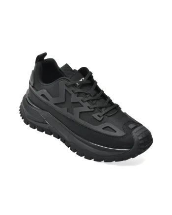 Pantofi sport GRYXX negri, 79069, din material textil