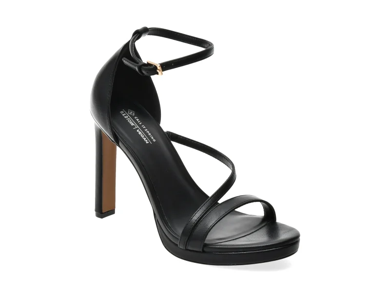 Sandale elegante CALL IT SPRING negre, 14477761, din piele ecologica