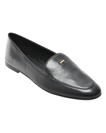 Mocasini ALDO negri, DAPHIA 001, din piele naturala