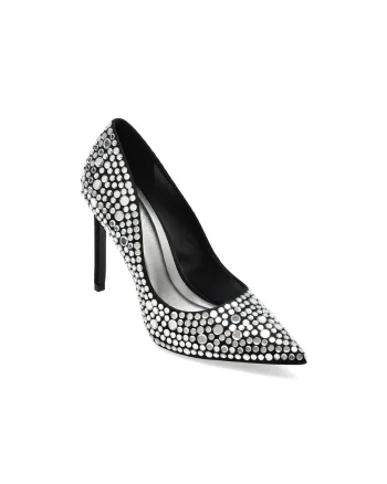 Pantofi eleganti ALDO negri, STESSY 2.0, din material textil
