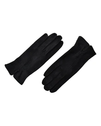 Manusi EPICA negre, D36, din piele naturala