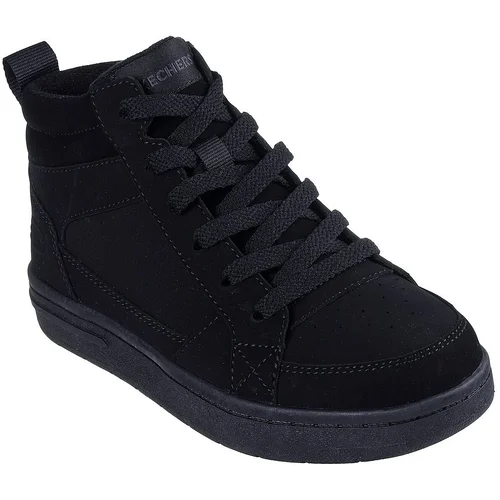 Ghete copii Skechers Smooth Street Cozy Zip 405618L-BBK